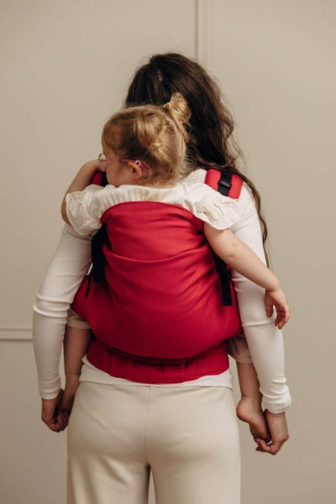 Nosidełko LennyPreschool, splot jodełkowy, 100% bawełna, rozmiar preschool - MAŁA JODEŁKA SEDONA