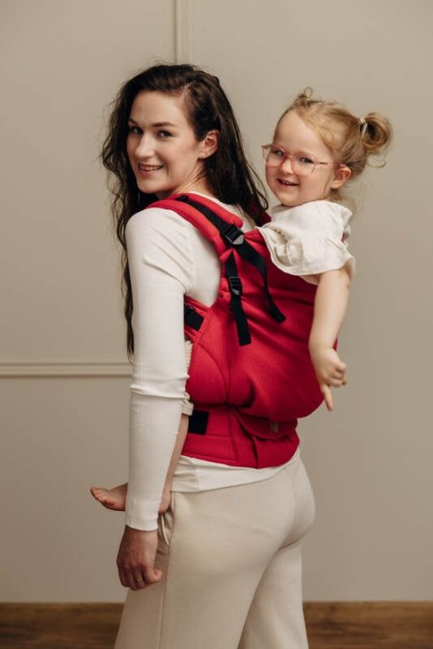 Nosidełko LennyPreschool, splot jodełkowy, 100% bawełna, rozmiar preschool - MAŁA JODEŁKA SEDONA