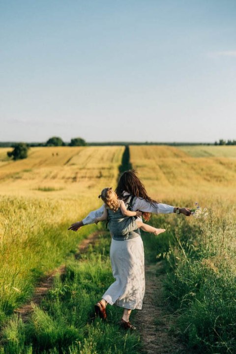 Nosidełko LennyPreschool z tkaniny żakardowej 100% len, rozmiar preschool - ARROW - WAVE