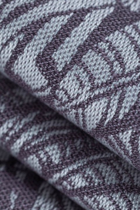 Nosidełko LennyPreschool z tkaniny żakardowej (100% wiskoza bambusowa), rozmiar preschool - WOLNY DUCH - GAJUSZ