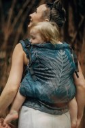 Nosidełko LennyPreschool z tkaniny żakardowej (54% bawełna, 46% TENCEL™ Lyocell), rozmiar preschool - RAINFOREST - NOCTURNAL