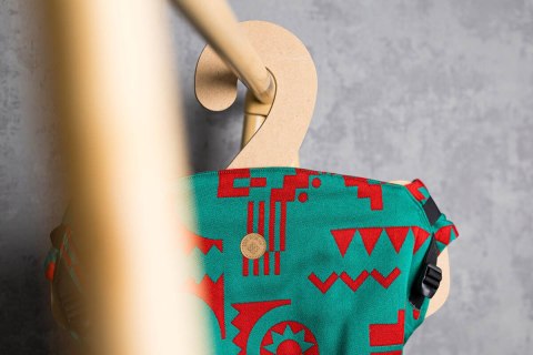 Nosidełko LennyPreschool z tkaniny żakardowej, rozmiar preschool (74% wełna merino, 26% bawełna czesana) - EKSPERYMENT nr 28