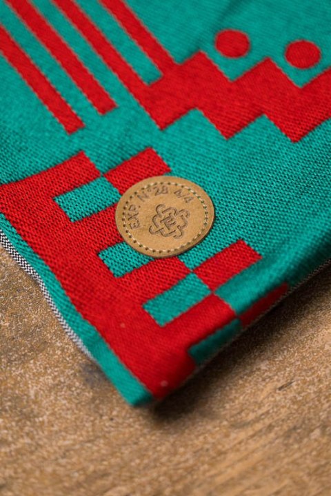 Nosidełko LennyPreschool z tkaniny żakardowej, rozmiar preschool (74% wełna merino, 26% bawełna czesana) - EKSPERYMENT nr 28