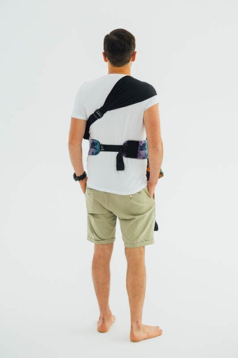 Nosidełko LennyTwin z tkaniny żakardowej 100% bawełna, rozmiar standard - PARK JURAJSKI - NOWA ERA