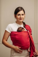 Chusta kółkowa do noszenia dzieci, tkana splotem jodełkowym, bawełna, ramię bez zakładek - MAŁA JODEŁKA SEDONA - standard 1.8m