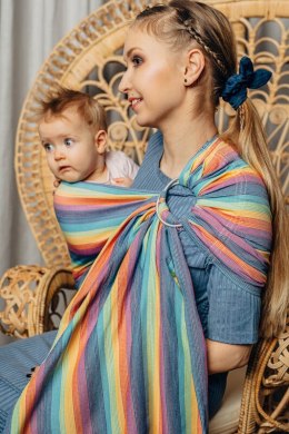 Chusta kółkowa, splot skośno-krzyżowy, (100% bawełna), ramię bez zakładek - LUNA - standard 1.8m