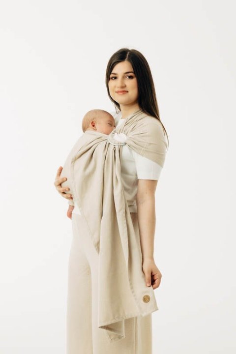 Chusta kółkowa, splot skośno-krzyżowy, (58% bawełna, 42% wiskoza bambusowa), ramię bez zakładek - TRACK - standard 1.8m