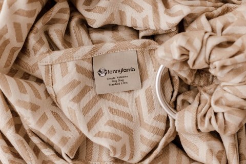 Chusta kółkowa, splot żakardowy, (62% bawełna, 38% wiskoza bambusowa) - TETRIS - PRESTO - ramię bez zakładek - standard 1.8m