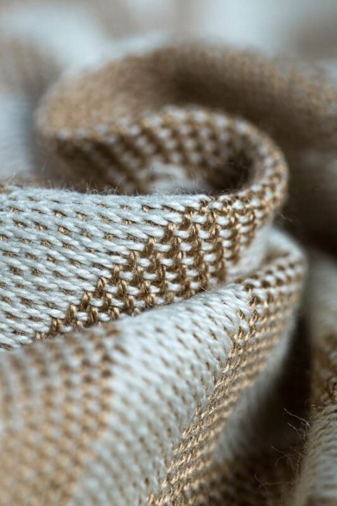 Chusta kółkowa, splot żakardowy, (62% bawełna, 38% wiskoza bambusowa) - TETRIS - PRESTO - ramię bez zakładek - standard 1.8m