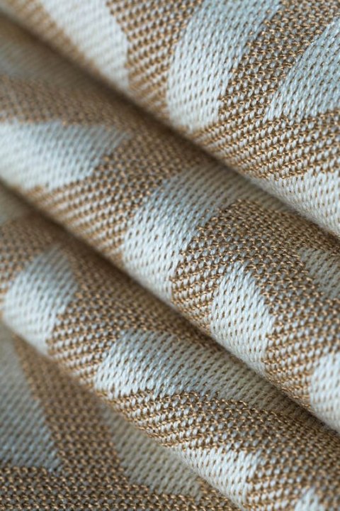 Chusta kółkowa, splot żakardowy, (62% bawełna, 38% wiskoza bambusowa) - TETRIS - PRESTO - ramię bez zakładek - standard 1.8m