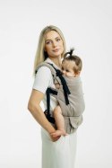 Moje Pierwsze Nosidełko LennyUpGrade PRO, splot jodełkowy, 100% bawełna , rozmiar standard - MAŁA JODEŁKA ALMOND