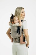 Moje Pierwsze Nosidełko LennyUpGrade PRO, splot jodełkowy, 100% bawełna , rozmiar standard - MAŁA JODEŁKA ALMOND