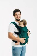 Moje Pierwsze Nosidełko LennyUpGrade PRO, splot jodełkowy, 100% bawełna , rozmiar standard - SZMARAGD