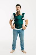 Moje Pierwsze Nosidełko LennyUpGrade PRO, splot jodełkowy, 100% bawełna , rozmiar standard - SZMARAGD