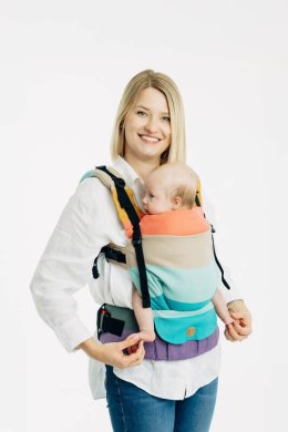 Nosidełko LennyUpGrade PRO z tkaniny skośno-krzyżowej, 100% bawełna , rozmiar standard - PASTELS