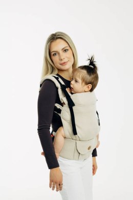 Nosidełko LennyUpGrade PRO z tkaniny skośno-krzyżowej (58% bawełna, 42% wiskoza bambusowa), rozmiar standard - TRACK