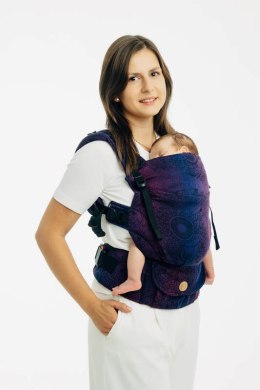 Nosidełko LennyUpGrade PRO z tkaniny żakardowej 100% bawełna , rozmiar standard - DZIKIE WINO - BOUQUET