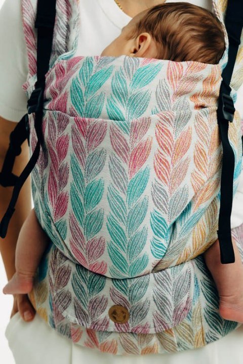 Nosidełko LennyUpGrade PRO z tkaniny żakardowej 100% bawełna , rozmiar standard - ZAPLĄTANI - PLAIT