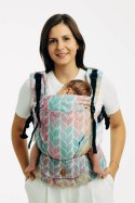 Nosidełko LennyUpGrade PRO z tkaniny żakardowej 100% bawełna , rozmiar standard - ZAPLĄTANI - PLAIT