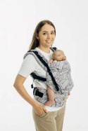 Nosidełko LennyUpGrade PRO z tkaniny żakardowej,100% wiskoza bambusowa, rozmiar standard - WOLNY DUCH - GAJUSZ