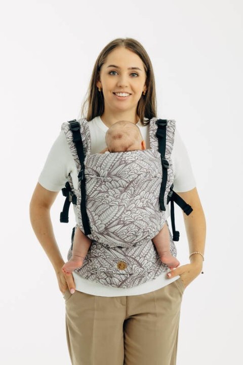 Nosidełko LennyUpGrade PRO z tkaniny żakardowej,100% wiskoza bambusowa, rozmiar standard - WOLNY DUCH - GAJUSZ