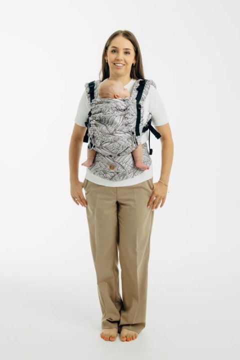 Nosidełko LennyUpGrade PRO z tkaniny żakardowej,100% wiskoza bambusowa, rozmiar standard - WOLNY DUCH - GAJUSZ