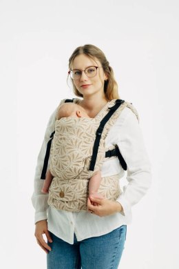 Nosidełko LennyUpGrade PRO z tkaniny żakardowej, 50% bawełna, 50% wiskoza bambusowa, rozmiar standard - INFINITY - GOLDEN HOUR