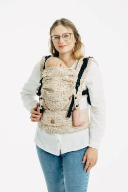 Nosidełko LennyUpGrade PRO z tkaniny żakardowej, 50% bawełna, 50% wiskoza bambusowa, rozmiar standard - INFINITY - GOLDEN HOUR