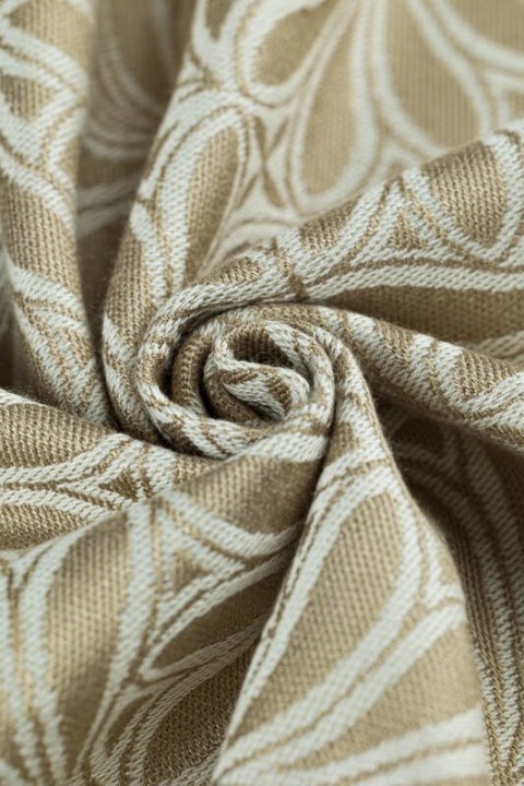 Nosidełko LennyUpGrade PRO z tkaniny żakardowej, 50% bawełna, 50% wiskoza bambusowa, rozmiar standard - INFINITY - GOLDEN HOUR