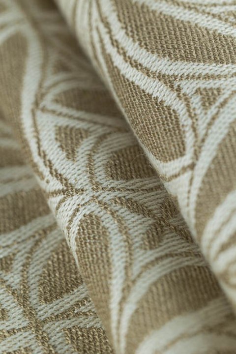 Nosidełko LennyUpGrade PRO z tkaniny żakardowej, 50% bawełna, 50% wiskoza bambusowa, rozmiar standard - INFINITY - GOLDEN HOUR