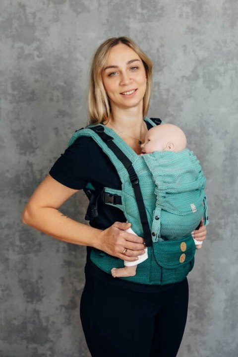 Nosidełko LennyUpGradee PRO, splot jodełkowy, 100% bawełna , rozmiar standard - EDYCJA DLA PROFESJONALISTÓW - ENTWINE