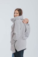 Bluza do noszenia dzieci 3.0 - Szary Melanż z Perłą - rozmiar S
