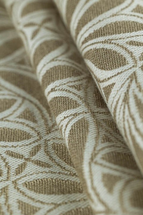 Żakardowa chusta do noszenia dzieci, 50% bawełna, 50% wiskoza bambusowa - INFINITY - GOLDEN HOUR - rozmiar XL