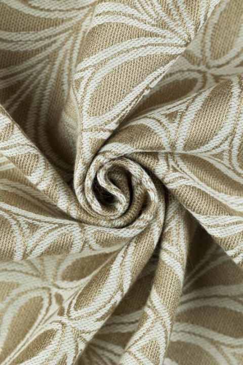 Żakardowa chusta do noszenia dzieci, 50% bawełna, 50% wiskoza bambusowa - INFINITY - GOLDEN HOUR - rozmiar XL