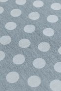Żakardowa chusta kółkowa do noszenia dzieci, (100% bawełna), ramię bez zakładek - POLKA DOTS - PLOP - standard 1.8m