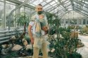 Żakardowa chusta kółkowa do noszenia dzieci, (100% bawełna), ramię bez zakładek - RAINFOREST - SELVA - standard 1.8m