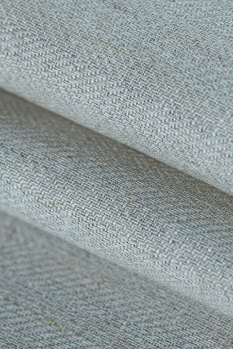 Chusta do noszenia dzieci, splot chevron, 100% len - ARROW - WHISPER - rozmiar L