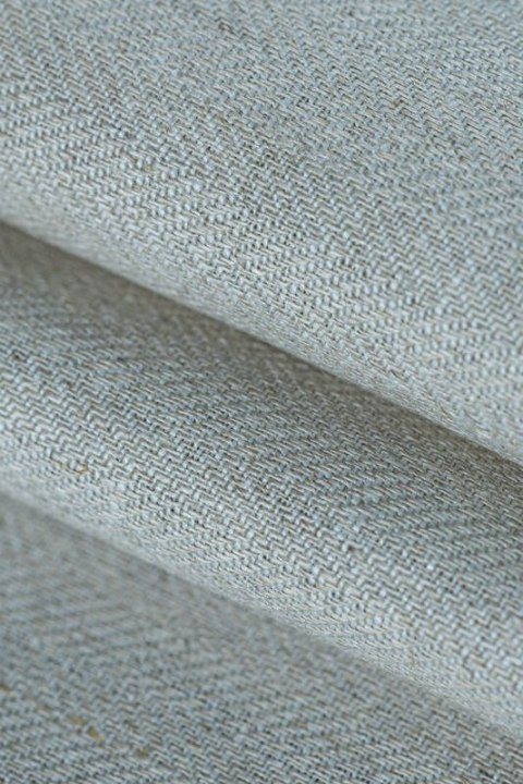 Chusta do noszenia dzieci, splot chevron, 100% len - ARROW - WHISPER - rozmiar S