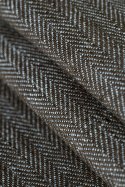 Chusta do noszenia dzieci, splot chevron, 100% len - ARROW - WOOD - rozmiar XL