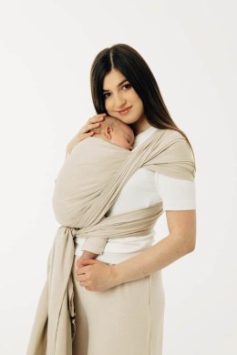 Chusta do noszenia dzieci, tkana splotem skośno-krzyżowym (58% bawełna, 42% wiskoza bambusowa) - TRACK - rozmiar S