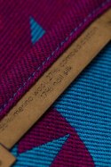 Żakardowa chusta do noszenia dzieci (56% wełna merino, 27% bawełna czesana, 17% jedwab noil) - EKSPERYMENT nr 36 - rozmiar S