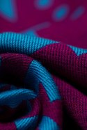 Żakardowa chusta do noszenia dzieci (56% wełna merino, 27% bawełna czesana, 17% jedwab noil) - EKSPERYMENT nr 36 - rozmiar S