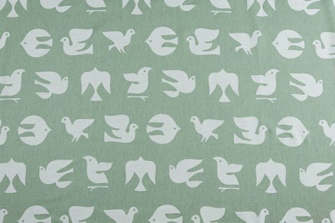 Żakardowa chusta do noszenia dzieci (80% bawełna, 20% lyocell) - BIRDY - FLY HIGH - rozmiar L