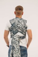 Żakardowa chusta do noszenia dzieci, 100% bawełna - CLOCKWORK - FIX IT - rozmiar M