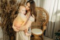 Żakardowa chusta do noszenia dzieci, (100% bawełna) - LITTLE LOVE - MADISON - rozmiar L
