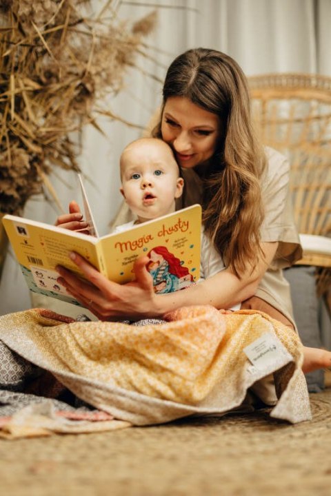 Żakardowa chusta do noszenia dzieci, (100% bawełna) - LITTLE LOVE - MADISON - rozmiar L