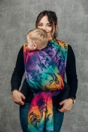 Żakardowa chusta do noszenia dzieci, 100% bawełna - PARK JURAJSKI - NOWA ERA - rozmiar M