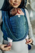 Żakardowa chusta do noszenia dzieci, 62% Bawełna 38% Jedwab Tussah - LITTLE LOVE - NEO- rozmiar S