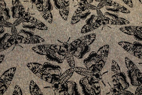 Żakardowa chusta do noszenia dzieci, 65% Bawełna 35% Jedwab - KRÓLOWA NOCY - PAMINA - rozmiar M