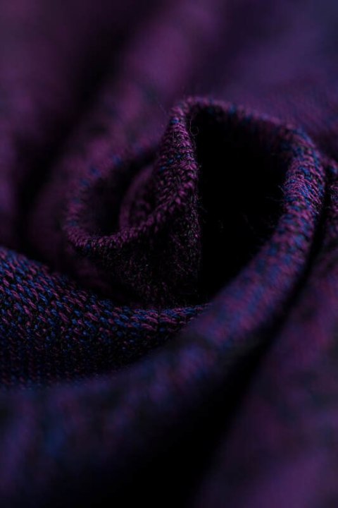 Żakardowa chusta do noszenia dzieci, bawełna - DZIKIE WINO - BOUQUET - rozmiar L